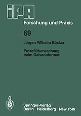 Kartonierter Einband Prozeßüberwachung beim Galvanoformen von J.W. Böcker