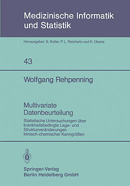 Kartonierter Einband Multivariate Datenbeurteilung von Wolfgang Rehpenning