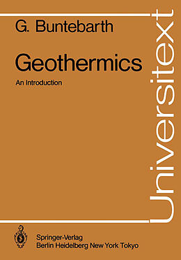 Kartonierter Einband Geothermics von G. Buntebarth