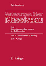 Kartonierter Einband Vorlesungen über Massivbau von Fritz Leonhardt, Eduard Mönnig