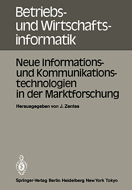 Kartonierter Einband Neue Informations- und Kommunikationstechnologien in der Marktforschung von 