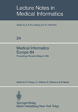 Couverture cartonnée Medical Informatics Europe 84 de 