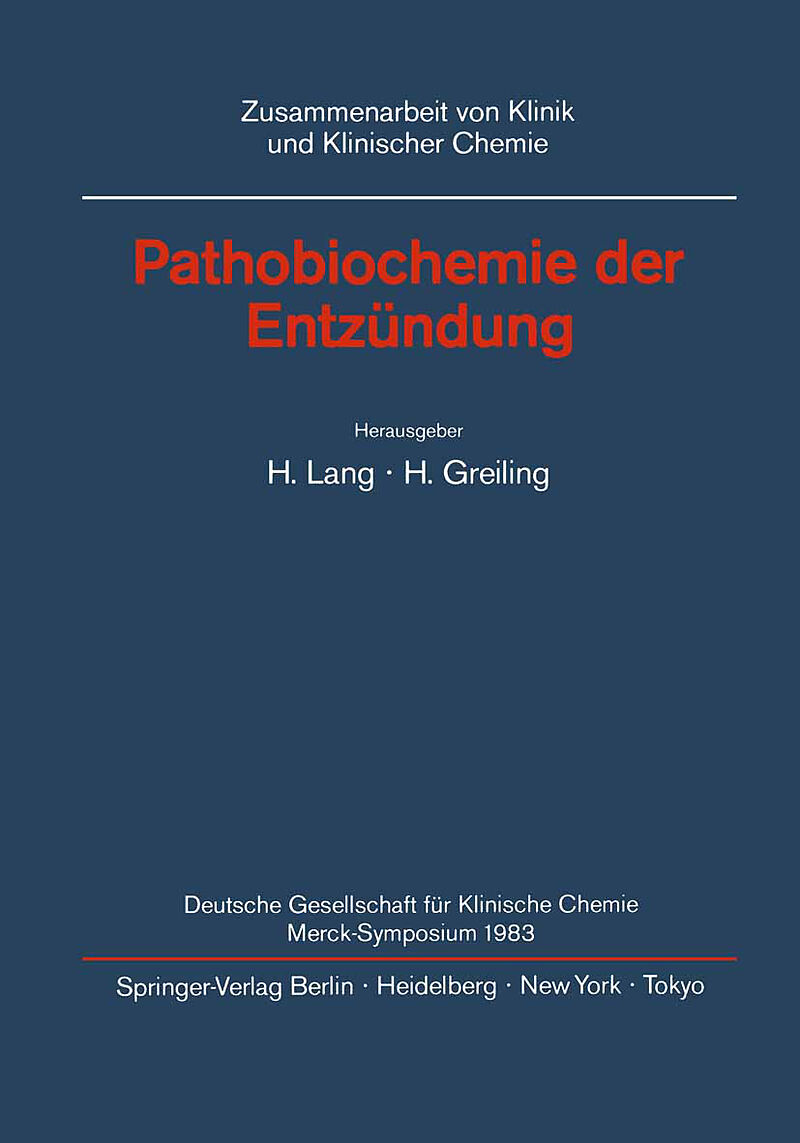 Pathobiochemie der Entzündung