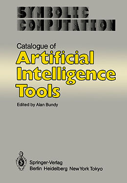 Couverture cartonnée Catalogue of Artificial Intelligence Tools de 