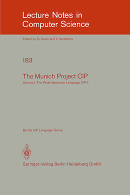 Couverture cartonnée The Munich Project CIP de 