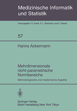 Kartonierter Einband Mehrdimensionale nicht-parametrische Normbereiche von Hanns Ackermann
