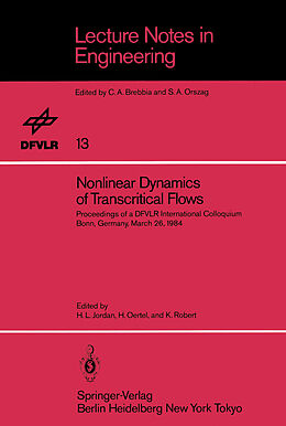 Couverture cartonnée Nonlinear Dynamics of Transcritical Flows de 