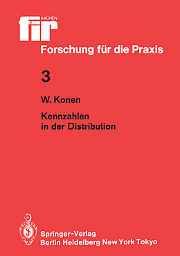 Kartonierter Einband Kennzahlen in der Distribution von Werner Konen