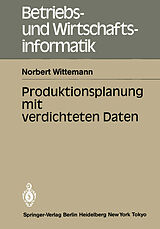 Kartonierter Einband Produktionsplanung mit verdichteten Daten von Norbert Wittemann