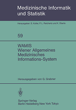 Kartonierter Einband WAMIS Wiener Allgemeines Medizinisches Informations-System von 