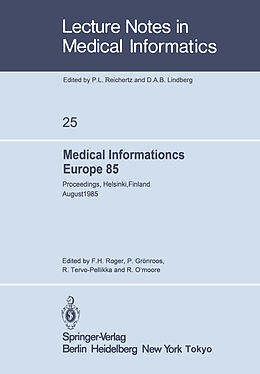 Couverture cartonnée Medical Informatics Europe 85 de 
