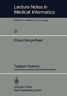 Couverture cartonnée Textbank Systems de Erhard Mergenthaler