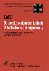 Couverture cartonnée Laser/Optoelektronik in der Technik / Laser/Optoelectronics in Engineering de 