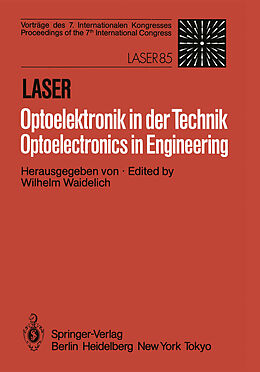 Couverture cartonnée Laser/Optoelektronik in der Technik / Laser/Optoelectronics in Engineering de 