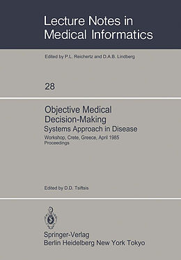 Couverture cartonnée Objective Medical Decision-Making Systems Approach in Disease de 