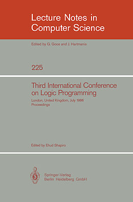 Kartonierter Einband Third International Conference on Logic Programming von 