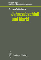 Kartonierter Einband Jahresabschluß und Markt von Thomas Schildbach
