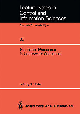 Kartonierter Einband Stochastic Processes in Underwater Acoustics von 