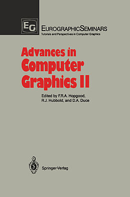 Kartonierter Einband Advances in Computer Graphics II von 