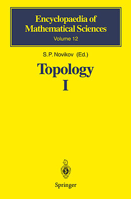Fester Einband Topology I von S. P. Novikov