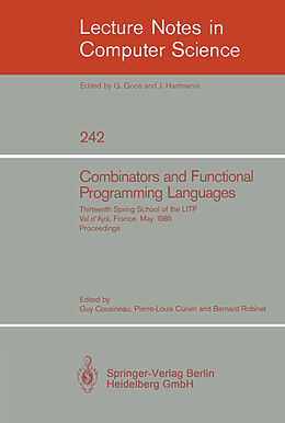 Kartonierter Einband Combinators and Functional Programming Languages von 