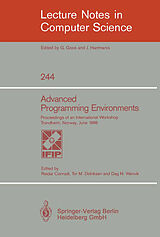 Couverture cartonnée Advanced Programming Environments de 