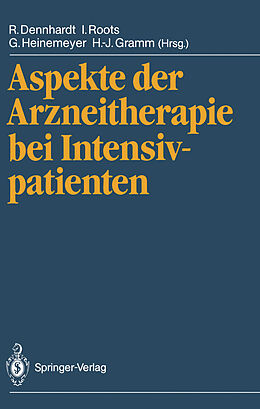 Kartonierter Einband Aspekte der Arzneitherapie bei Intensivpatienten von 