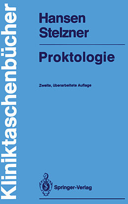 Kartonierter Einband Proktologie von Henning Hansen, Friedrich Stelzner