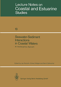 Kartonierter Einband Seawater-Sediment Interactions in Coastal Waters von 