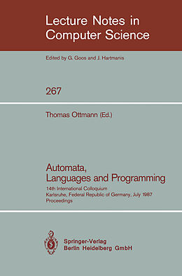 Kartonierter Einband Automata, Languages and Programming von Kawai Satoru