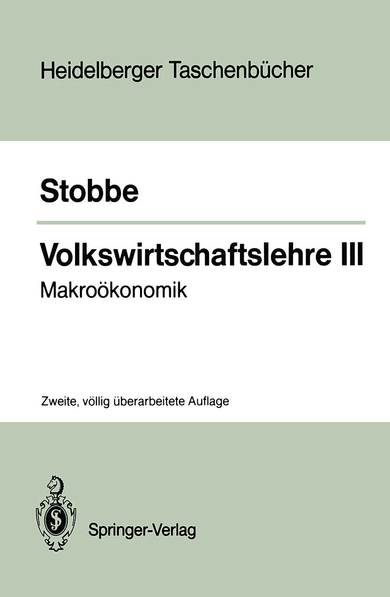 Volkswirtschaftslehre III