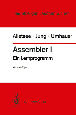 Kartonierter Einband Assembler I von Rainer Alletsee, Horst Jung, Gerd F. Umhauer