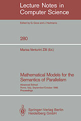 Couverture cartonnée Mathematical Models for the Semantics of Parallelism de 