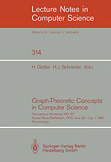 Kartonierter Einband Graph-Theoretic Concepts in Computer Science von 