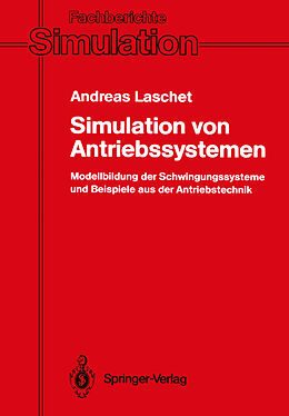 Kartonierter Einband Simulation von Antriebssystemen von Andreas Laschet