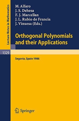 Kartonierter Einband Orthogonal Polynomials and their Applications von 