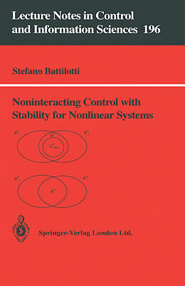 Kartonierter Einband Noninteracting Control with Stability for Nonlinear Systems von Stefano Battilotti