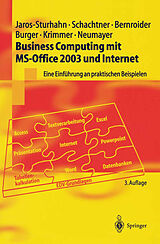 Kartonierter Einband Business Computing mit MS-Office 2003 und Internet von Anke Jaros-Sturhahn, Konrad Schachtner, Edward Bernroider