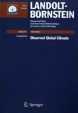 Set mit div. Artikeln (Set) Observed Global Climate von 