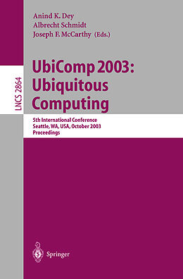 Kartonierter Einband UbiComp 2003: Ubiquitous Computing von 