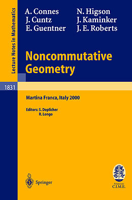 Couverture cartonnée Noncommutative Geometry de Jerome Kaminker, Alain Connes, Joachim Cuntz