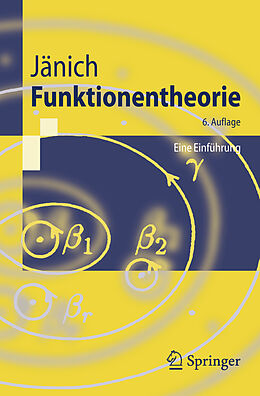 Kartonierter Einband Funktionentheorie von Klaus Jänich