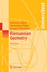 Kartonierter Einband Riemannian Geometry von Sylvestre Gallot, Jacques Lafontaine, Dominique Hulin