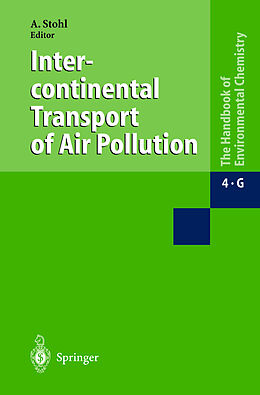 Livre Relié Intercontinental Transport of Air Pollution de 