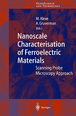 Fester Einband Nanoscale Characterisation of Ferroelectric Materials von 
