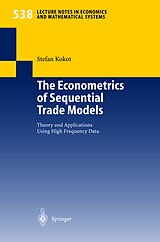 Couverture cartonnée The Econometrics of Sequential Trade Models de Stefan Kokot