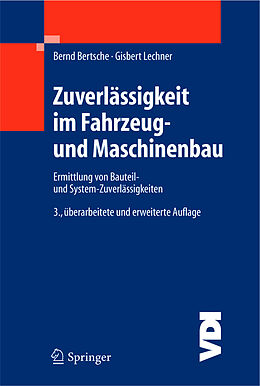 Fester Einband Zuverlässigkeit im Fahrzeug- und Maschinenbau von Bernd Bertsche, Gisbert Lechner