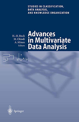 Couverture cartonnée Advances in Multivariate Data Analysis de 