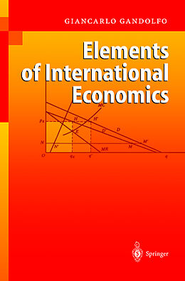 Fester Einband Elements of International Economics von Giancarlo Gandolfo