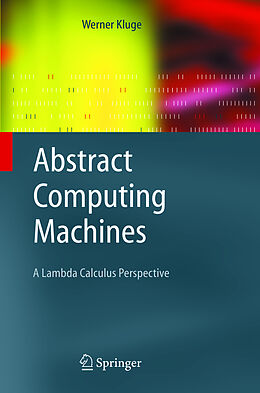 Livre Relié Abstract Computing Machines de Werner Kluge